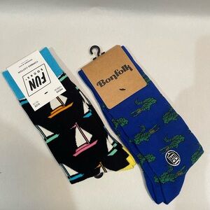 Mens Crew Socks size 10-13 set of two New